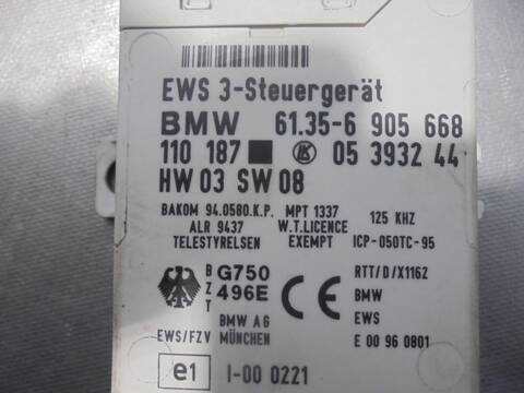 Foto 3ª: Centralita Inmovilizador Bmw Serie 3 315 320 I BERLINA 170CV 125KW [22-6S-1] (2000)