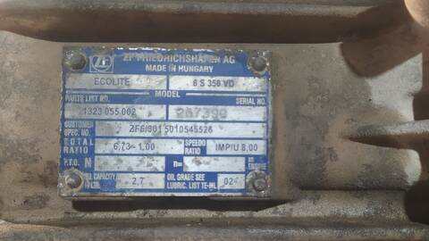 Foto 2ª: Caja Cambios Renault Mascott FG 160. 35/55/65 CABINA INDIVIDUAL 156CV 115KW [ZD3 A604] (2005)