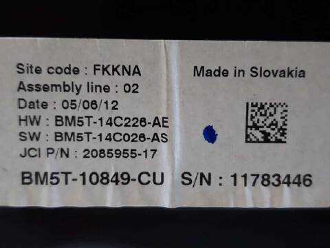 Foto 3ª: Cuadro de Instrumentos Ford Focus TREND 115CV 85KW [T1DA] (2012)