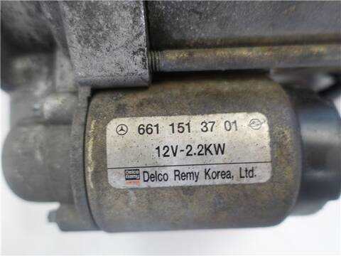 Foto 3ª: Motor de Arranque Ssangyong Kyron 2.0 XDI 141CV 104KW [D/ D20DT] (2008)