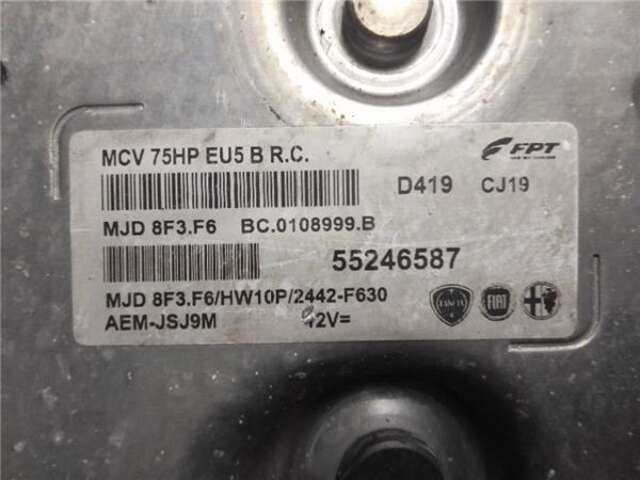 Foto 3ª: Centralita Motor ECU Fiat Fiorino 1.3 16V JTD (75 CV) [199A2000]