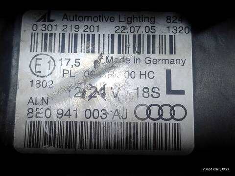 Foto 3ª: Faro Izquierdo Audi A4 BKC AVANT (2005)