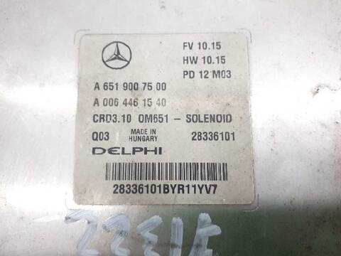 Foto 3ª: Centralita Motor ECU Mercedes Clase C 160 C 220 CDI BLUEEFFICIENCY 204.002) 170CV 125KW [651911] (2007)