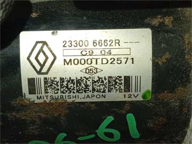 Foto 2ª: Motor de Arranque Renault Kadjar 1.3 BLACK EDITION [1.3 LTR. - 103 KW TCE]