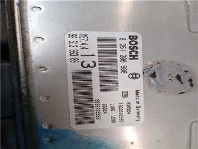 Foto 2ª: Centralita Motor ECU Citroen Xsara 1.6I 16V PREMIER [1.6 LTR. - 80 KW 16V CAT (NFU - TU5JP4)] [NFU / TU5JP4]