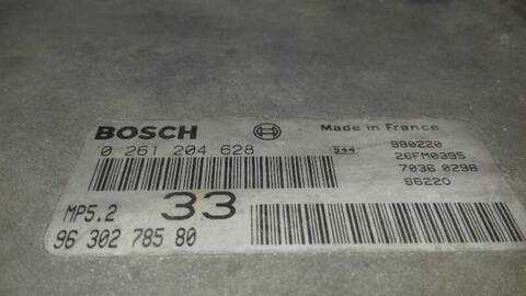 Foto 3ª: Centralita Motor ECU Citroen Saxo 1.6 88CV 65KW [NFZ] (1998)