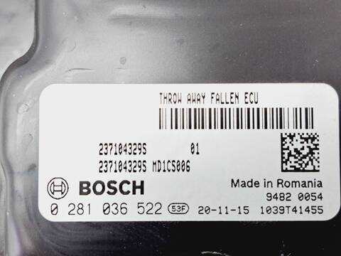 Foto 2ª: Centralita Motor ECU Renault Captur INTENS 116CV 85KW [K9KU872] (2020)