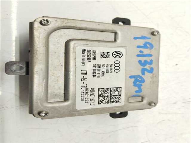 Foto 2ª: Centralita Faros Xenon Audi A6 2.0 TFSI AVANT 180CV 132KW [CDNB] (2013)