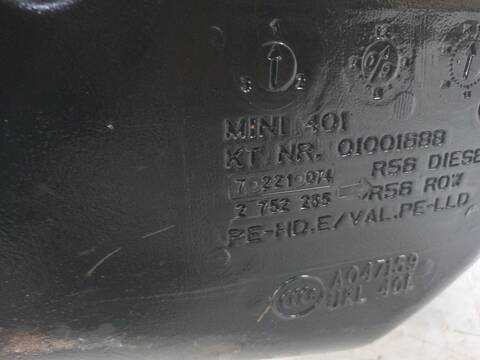 Foto 3ª: Deposito de Combustible Mini Mini COOPER 120CV 88KW [N12B16A] (2009)