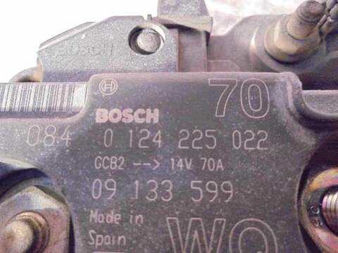 Foto 2ª: Alternador Opel Agila 1.2 16V CAT Z 12 XE - LW4) 75CV 55KW [Z12XE] (2000)