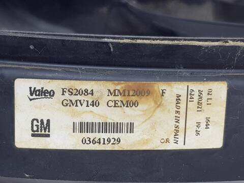 Foto 2ª: Electroventilador Opel Crossland GS LINE (2017)