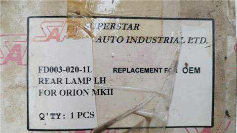 Foto 2ª: Piloto Trasero Izquierdo Ford Orion VERSION INDEFINIDA