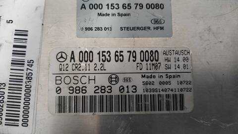 Foto 3ª: Centralita Motor ECU Mercedes Clase C 160 BERLINA (2000)