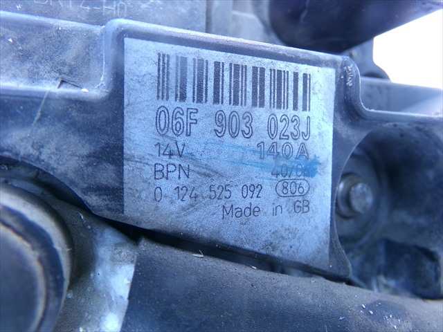 Foto 2ª: Alternador Seat Alhambra 1.9 TDI 2000-2010 [BVK] (2006)