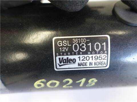 Foto 3ª: Motor de Arranque Hyundai i20 1.2 78CV 57KW [G4LA] (2014)