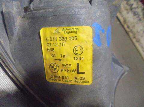 Foto 3ª: Faro Antiniebla Delantero Izquierdo Bmw Serie 3 315 316TI 115CV 85KW [N42B18A] (2001)