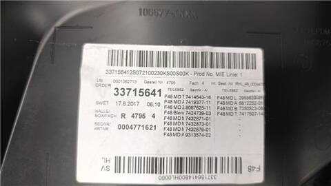 Tapizados Cartoneras Bmw X1 XDRIVE 20 D 190CV 140KW