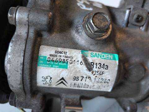 Foto 3ª: Compresor Aire Acondicionado Peugeot 207 CONFORT 1.4 HDI 68CV (2006)