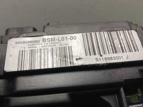 Foto 3ª: Centralita Check Control Peugeot 407 1.6 HDI 110 6D9HZC 6D9HYC) 109CV 80KW [9HY] (2005)