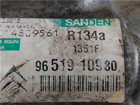 Foto 3ª: Compresor Aire Acondicionado Citroen C4 1.6 16V BERLINA 109CV 80KW [NFU (TU5JP4)] (2005)