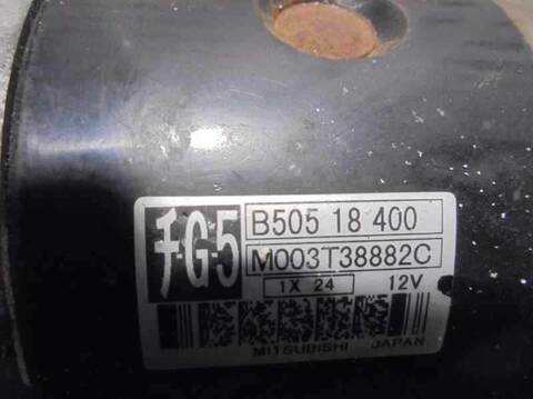 Foto 4ª: Motor de Arranque Mazda 3 1.6 F COMFORT 98CV 72KW [ZM] (2002)