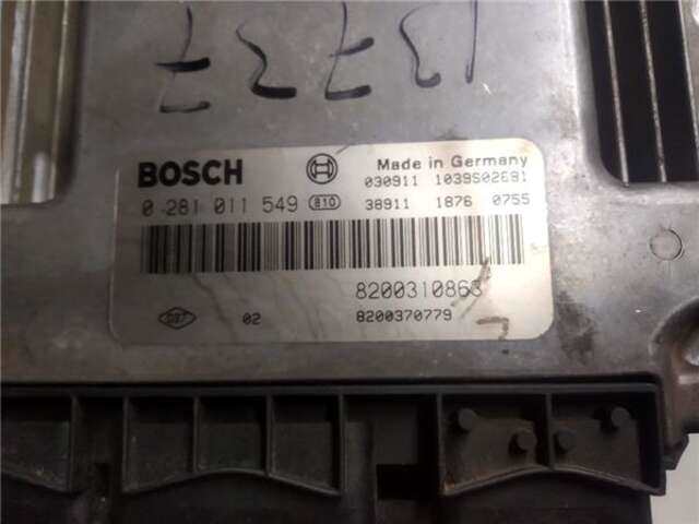 Foto 3ª: Centralita Motor ECU Renault Megane 1.9 CONFORT AUTHENTIQUE [1.9 LTR. - 88 KW DCI DIESEL] II BERLINA 5P (10.2002-_)