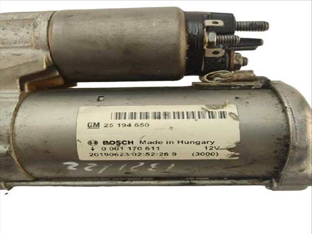 Foto 3ª: Motor de Arranque Opel Corsa 1.4 08 68) (2014)