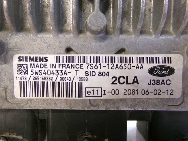 Foto 4ª: Centralita Motor ECU Ford Fiesta 1.4 TDCI 2002-2008 [F6JB] (2006)