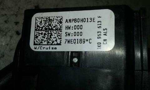 Foto 2ª: Mando Multifuncion Volkswagen Touran TRAVELLER 140CV 103KW [BKD] (2007)