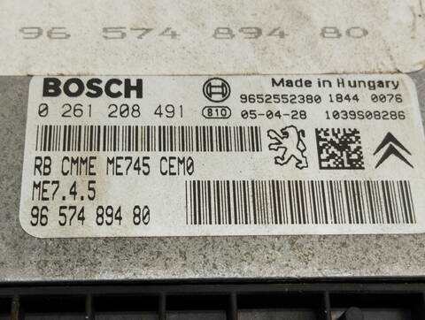 Foto 4ª: Centralita Motor ECU Citroen C4 SX BERLINA 109CV 80KW [NFU] (2005)