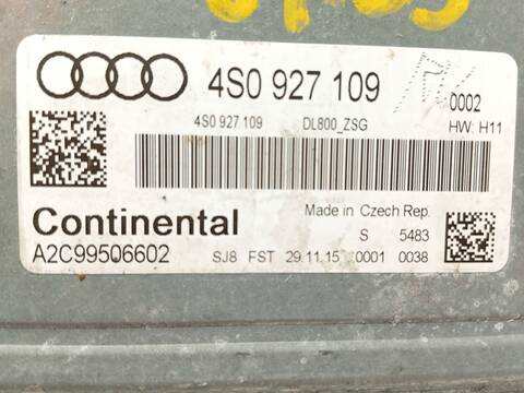 Foto 4ª: Centralita Cambio Automatico Audi R8 5.2 FSI QUATTRO 610CV 449KW [CSPA] (2016)