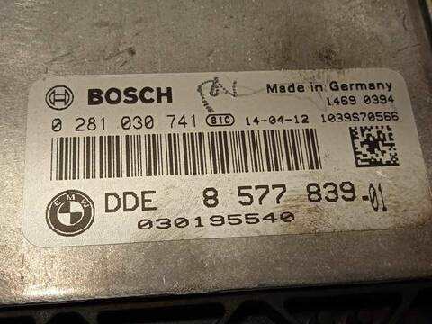 Foto 4ª: Centralita Motor ECU Bmw Serie 5 518 530D XDRIVE 258CV 190KW [N57D30A] (2014)