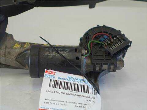 Foto 2ª: Motor Limpia Delantero Mercedes Clase E 180 E 300 TURBO-D 210.025) BERLINA 177CV 130KW [OM 606.962] (2000)