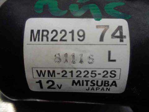 Foto 2ª: Motor Limpia Delantero Mitsubishi Montero 2.5 TD GLS 99CV 73KW [4D56] (1999)