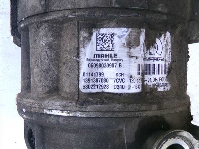 Foto 2ª: Compresor Aire Acondicionado Fiat Ducato 2.3 JTD 2014-2020 [F1AGL411D] (2019)