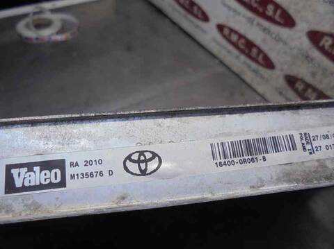 Foto 3ª: Radiador Motor Toyota Avensis ACTIVE 150CV 110KW [2AD] (2010)