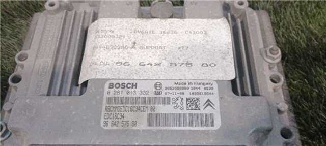Centralita Motor ECU Peugeot 308 1.6 CONFORT [1.6 LTR. - 66 KW HDI FAP]
