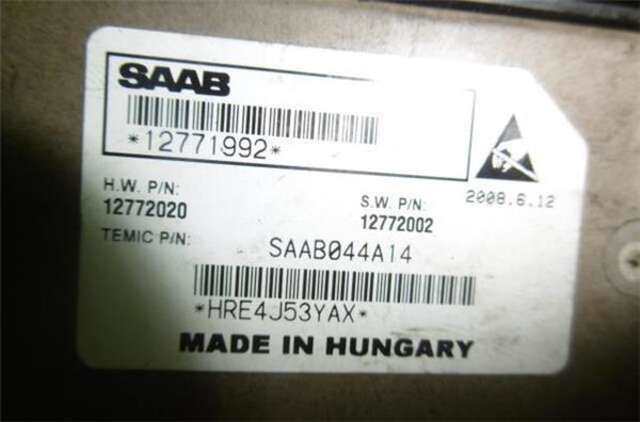 Foto 3ª: Botonera Elevalunas Saab 9-3  BERLINA (2003-_) [Z19DTR]