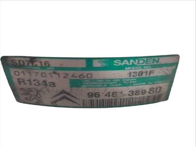 Compresor Aire Acondicionado Peugeot 407 2.0 HDI 135 6DRHRH 6DRHRE 6DRHRG 6DRHRJ)