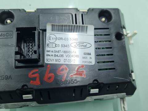 Foto 2ª: Pantalla Multifuncion Ford Fiesta SPORT 120CV 88KW [U5JA] (2012)