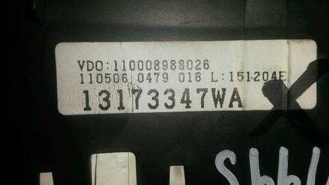 Foto 3ª: Cuadro de Instrumentos Opel Combo 1.3 16V CDTI CAT Z 13 DT - LN9) 69CV 51KW [Z13DT] (2006)