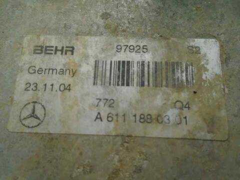 Foto 2ª: Radiador Aceite Mercedes Vito 111 CDI COMPACTO 639.601) 109CV 80KW [646982] (2005)