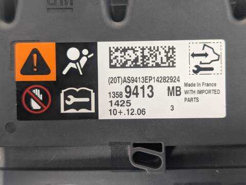 Foto 2ª: Centralita Airbag Opel Astra EXCELLENCE 110CV 81KW (2016)