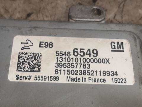 Foto 2ª: Centralita Motor ECU Opel Astra B16DTH (2015)