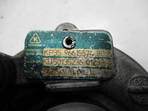 Foto 2ª: Turbocompresor Peugeot Bipper D-8HS (2009)