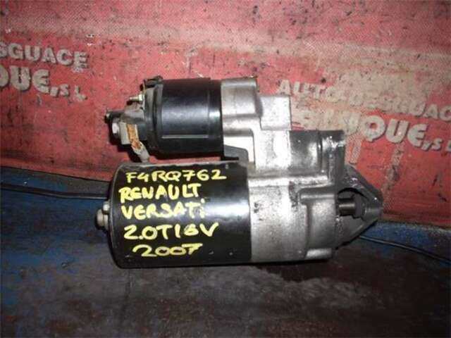 Foto 2ª: Motor de Arranque Renault Vel Satis 2.0 EXPRESSION [2.0 LTR. - 120 KW 16V TURBO] [F4R 762]