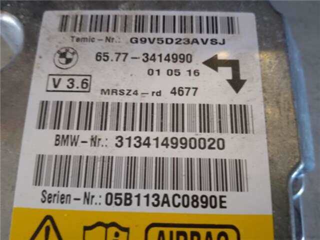 Foto 2ª: Centralita Airbag Bmw X3 2.0 D 16V CAT [M47 D20 (204D4)]