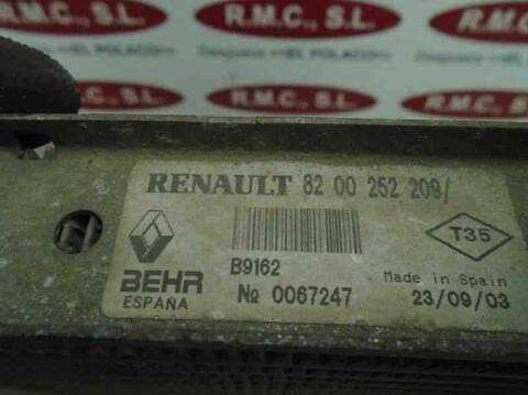 Foto 2ª: Intercooler Renault Clio 1.5 DCI DIESEL 82CV 60KW [K9K B7] (2003)