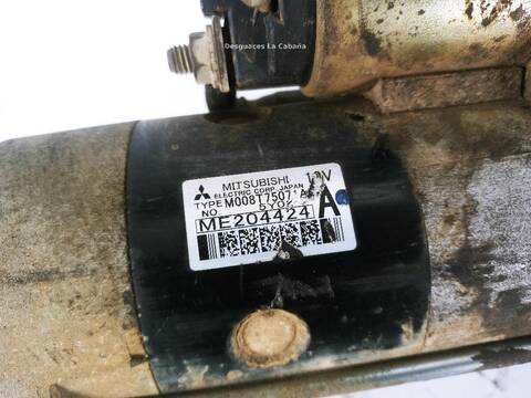 Foto 2ª: Motor de Arranque Mitsubishi Montero 3.2 DI-D V68W V78W) [4M41] (2000)