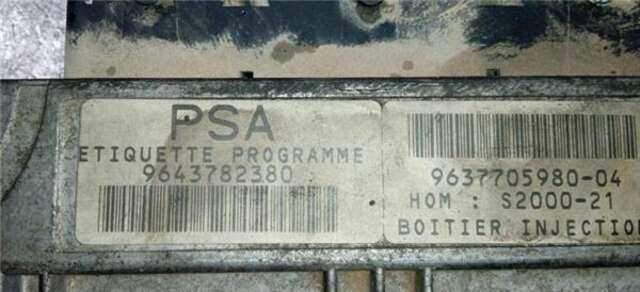 Centralita Motor ECU Citroen Saxo 1.4 VTS [1.4 LTR. - 55 KW]